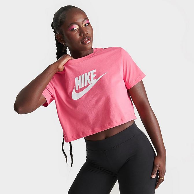 WOMEN'S NIKE SPORTSWEAR ESSENTIAL CROPPED T-SHIRT