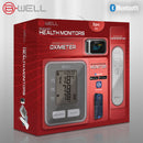 BWell Smart Health Monitors Set – Arm Blood Pressure Monitor, Pulse Oximeter & Forehead Thermometer
