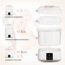 Electric Baby Bottle Steam Sterilizer With LED Monitor