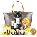 Bath Gift Sets for Women - 15 Pcs Tahiti Island Spa Baskets, Beauty Bath and Body Mothers Day Gifts