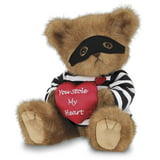 Bearington Lawless Lover Valentines Plush Stuffed Animal Teddy Bear with Heart