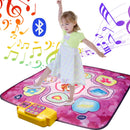 Bluetooth Dance Mat Toys for Girls 3-6 Years Musical Educational Dance Pad Game Toys