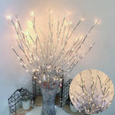 Branch Lights 30"20LED Lighted Battery Operated Warm White Led(5pcs Branches)