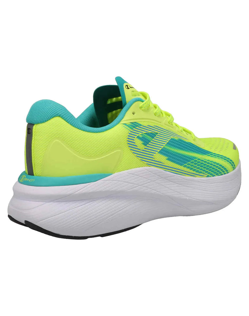 Champion Men's Acceleron Shoes Light Yellow/Teal