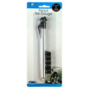 Pencil Tire Gauge with Valve Covers