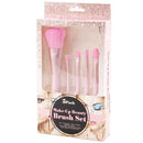 5 Piece Pink Make-Up Beauty Brush Set