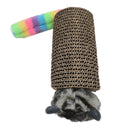 Grumpy Plush Cat Scratching Board Cat Toy