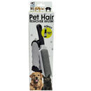 Pet Hair Remover Brush with Self Cleaning Base including Travel Size Brush
