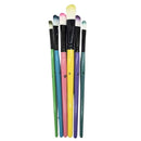 6 Piece Filbert Tip Art Brush Set