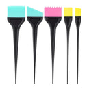 8.5" Silicone Hair Dye Brush Professional Coloring Applicator Tool Set