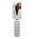 Classic White and Black Skeleton Paddle Hair Brush