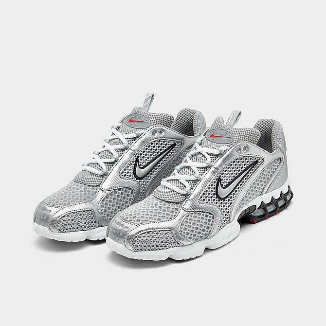 Nike Men's Air Zoom Spiridon Cage 2 Casual Shoes in Grey/Metallic/Light Sandstone