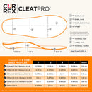 CURREX CLEATPRO Insoles for Soccer Cleats, Football Cleats, Spikes, & Field Sport Shoes