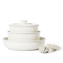 Carote Nonstick Cookware Sets, 5 Pcs Granite Non Stick Pots and Pans Set with Removable Handle