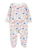 Carter's Child of Mine Baby Girl Sleep N Play, One-Piece, Sizes Preemie-6/9 Months