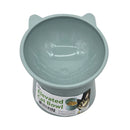 Easy-Feed Tilted Elevated Cat Food Bowl