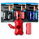 Pet Waste Bag Dispenser with Bags