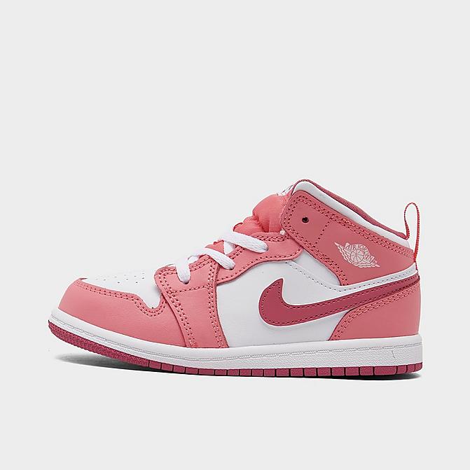 KIDS' TODDLER AIR JORDAN RETRO 1 MID CASUAL SHOES