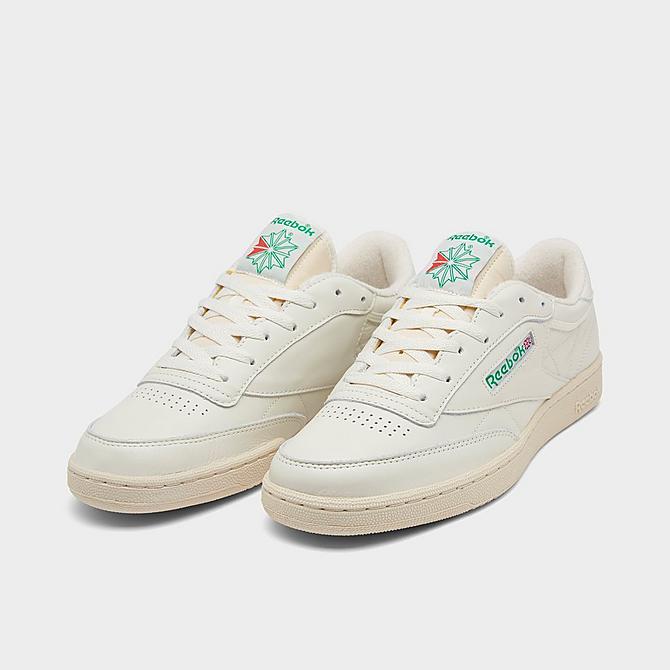 Reebok Men's Club C 85 Vintage Casual Shoes in Off-White/Chalk