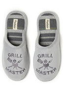 Dearfoams Cozy Comfort Men's Terry Slogan Scuff