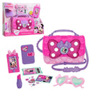 Disney Junior Minnie Mouse Bowfabulous Bag Set, 9-pieces, Dress Up and Pretend Play, Kids Toys for Ages 3 up
