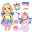 Doll Clothes Accessories for 10-12" Alive Baby Dolls 14-14.5" like Wellie Wishers Dolls