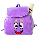 Dora Explorer Backpack, 9.5 Inches Explorer Backpack With Map for Kids Backpack（1- 3 years old）