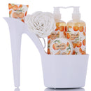 Draizee Heel Shoe Spa Gift Set  Citrus Scented Bath Essentials Gift Basket