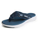 Dream Pairs Women's Fashion Flip Flops Comfort Arch Support Soft Cushion Thong Sandals Slippers BREEZE-1 NAVY Size 9
