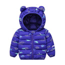 Edvintorg 12M-5T 2023 Winter Kids Warm Down Coats Cute Baby Girls Jacket