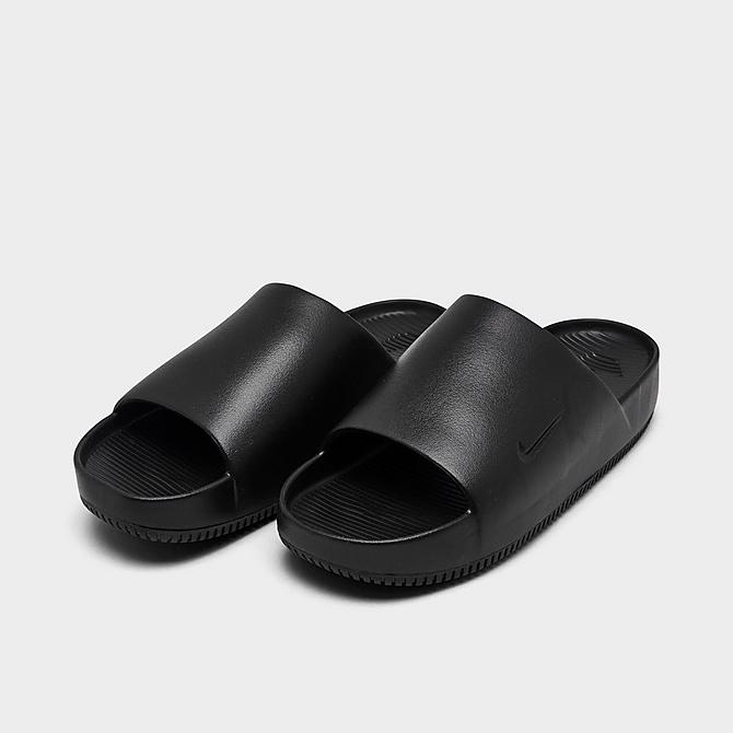 Nike Men's Calm Slide Sandals in Black/Black