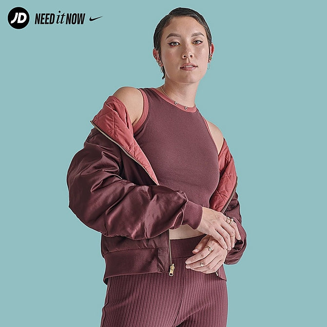 WOMEN'S NIKE SPORTSWEAR REVERSIBLE BOMBER JACKET