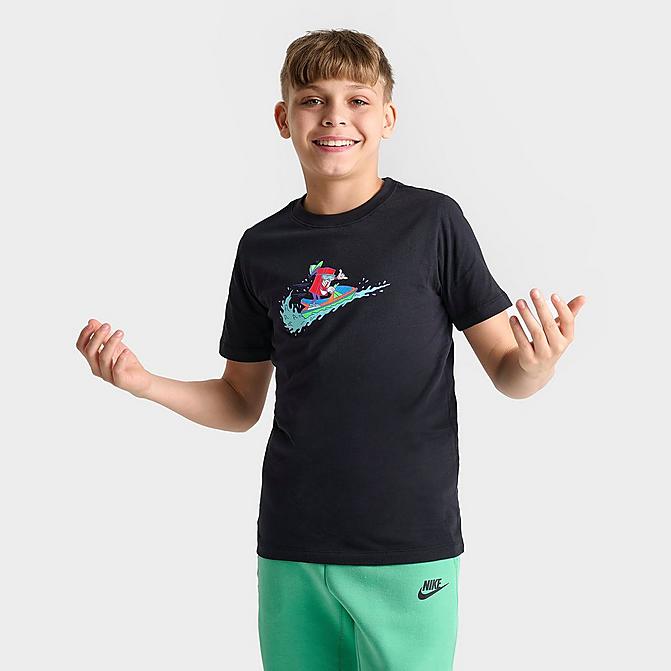 BIG KIDS' NIKE SPORTSWEAR JETSKI WAVE BOXY T-SHIRT