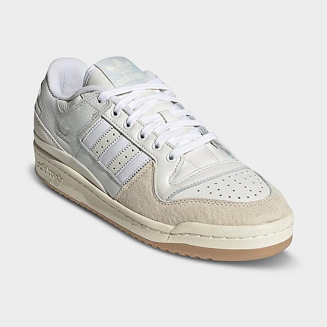 Adidas Men's Originals Forum 84 Low ADV Skateboarding Shoes in White/Chalk White