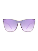 Foster Grant Women's Shield Fashion Sunglasses Purple