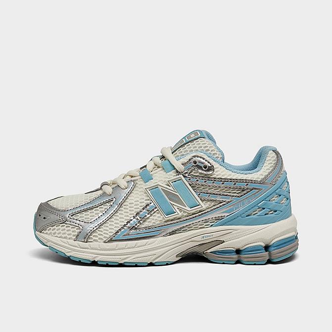 New Balance Big Kids' 1906 Casual Shoes in Blue/Metallic/Silver Metallic