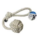 Rope Ball Pet Dog Toy With Loop Handle