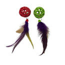 Cat Toy with Bell and Feather