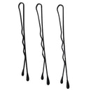 Black Bobby Pins with Soft Tips