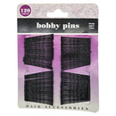 Black Bobby Pins with Soft Tips