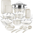 Gotham Steel Pots and Pans Set Cookware Set with Nonstick Ceramic Cookware Set 20 Pcs