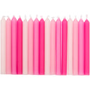 Great Value Pink Ombre Birthday Candles, 16-Count