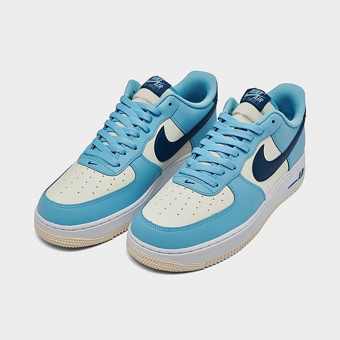 Nike Air Force 1 Low Men's Casual Shoes in Blue/Aquarius Blue