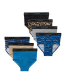Hanes Comfort Flex Boys' Brief Underwear, Prints & Solids, 7-Pack Assorted