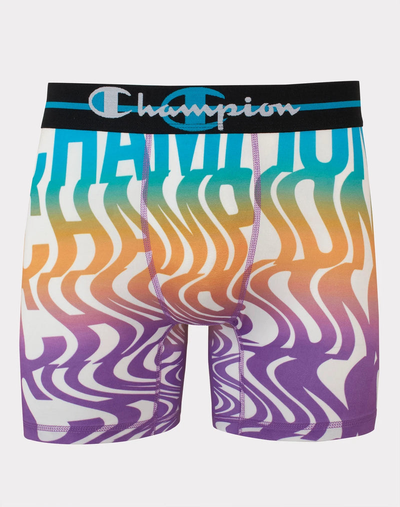 MEN'S SPECIALTY BOXER BRIEFS, MELTING LOGO