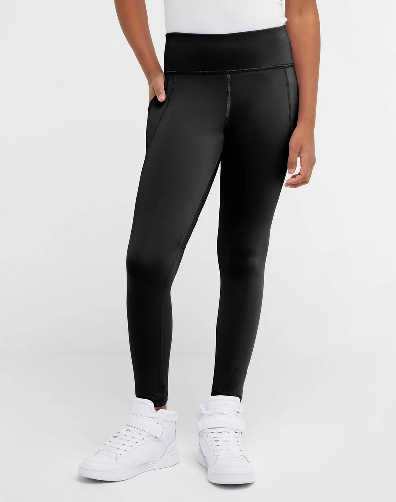 BIG GIRLS' SPORT TIGHTS, 19"