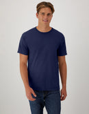 Hanes Unisex Garment Dyed Cotton T-Shirt Navy