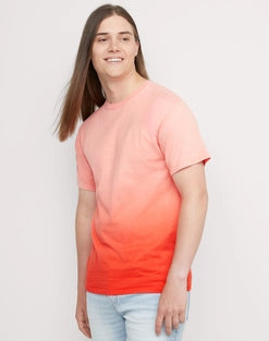 Hanes Originals Men's Ombre Dye Cotton T-Shirt