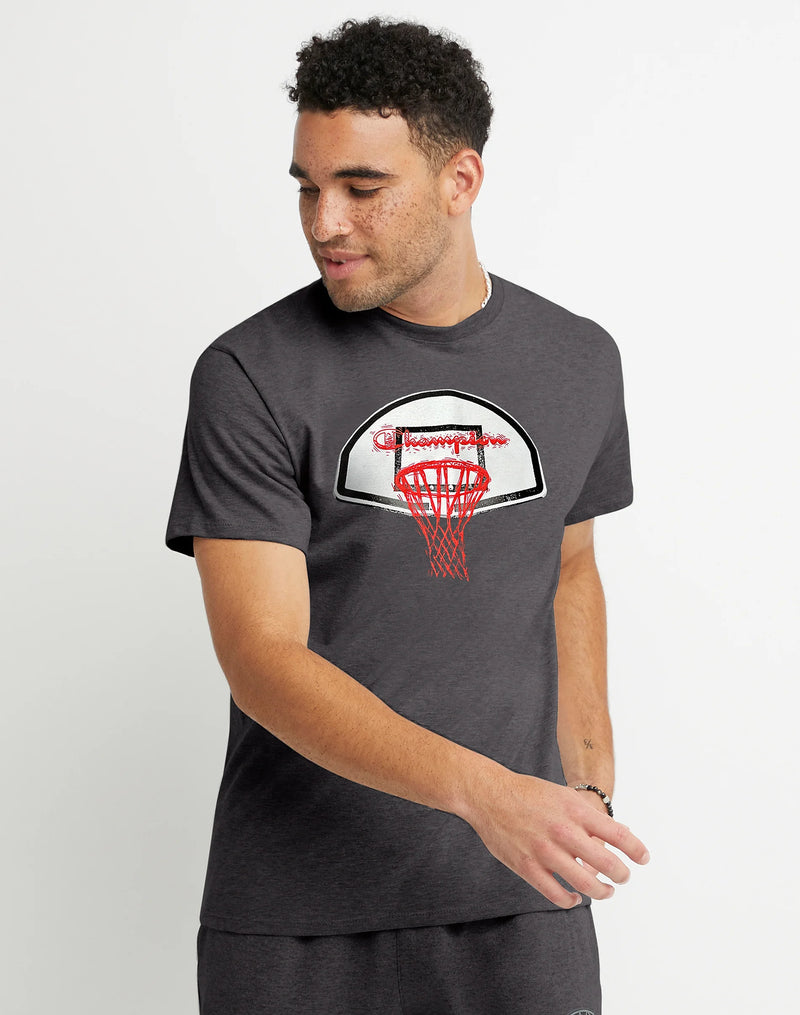 CLASSIC GRAPHIC TEE, B-BALL HOOP