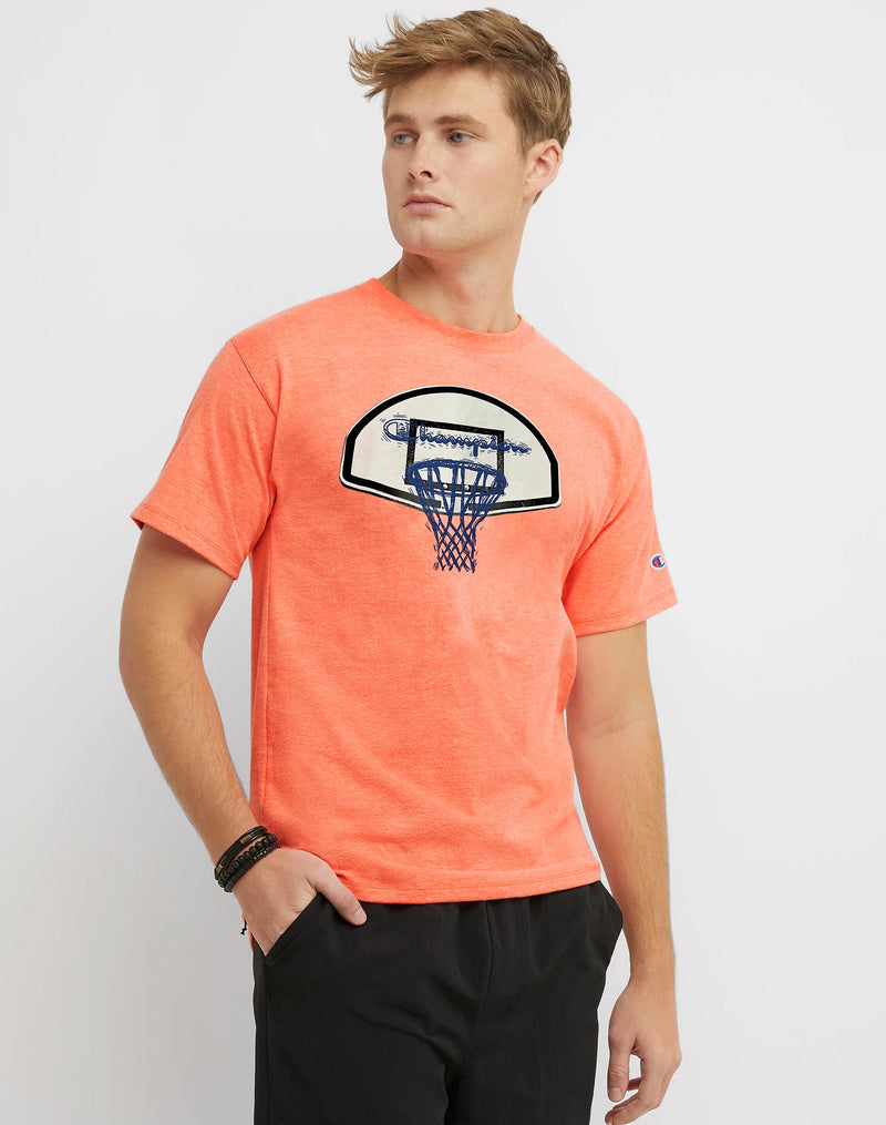 CLASSIC GRAPHIC TEE, B-BALL HOOP